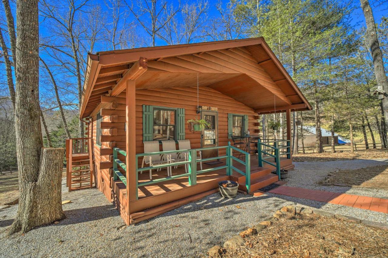 Franklin Cabin With Porch Near Hiking And Waterfalls! Kültér fotó
